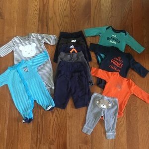 Carter’s Size 3 Months Baby Boy Bundle